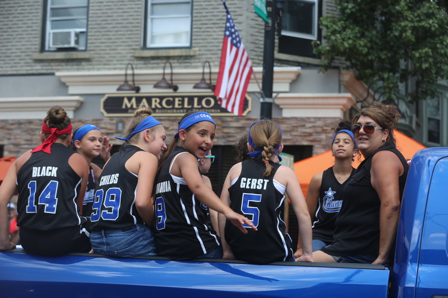 Hammonton's annual Fourth of July parade 2019 along Bellevue Avenue.